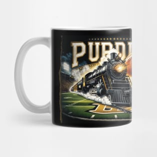 PURDUE Football Tribute - Football Purdure University Design Purdue Tribute - Football Player Mug